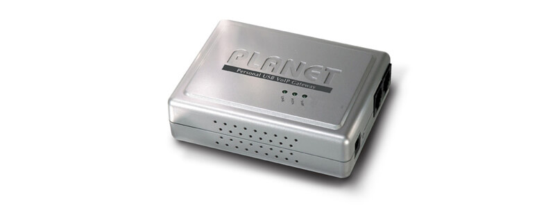 SKG-300 | VoIP Gateway Planet 1xUSB Interface, 1xRJ11 Telephone, 1xRJ11 PSTN